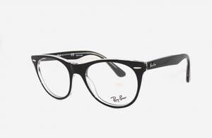 NEW RAY BAN unisex wayfarer ii optical eyeglasses in black